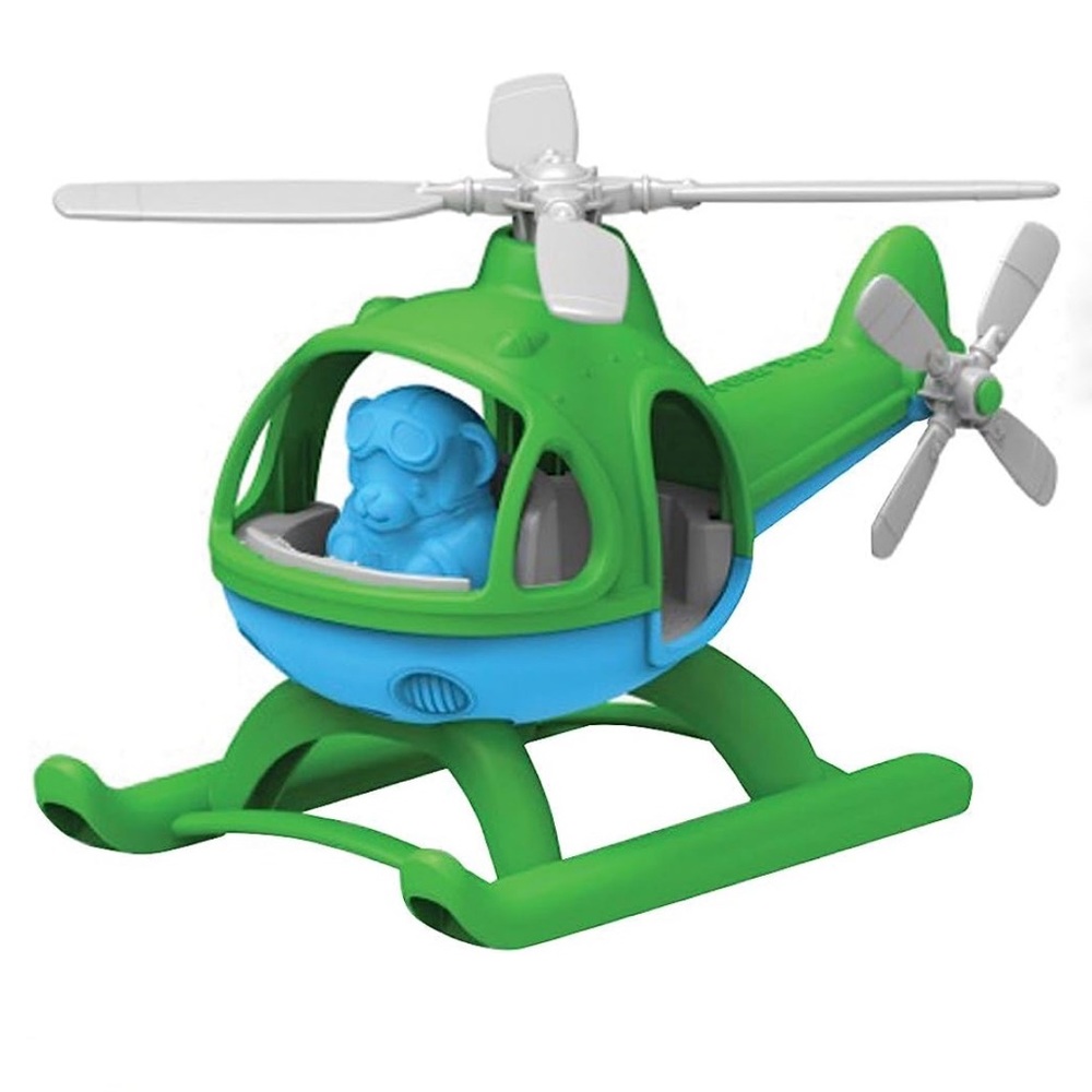Green Toys Helicopter Green/Blue